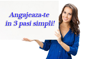 Angajeaza-te in 3 pasi